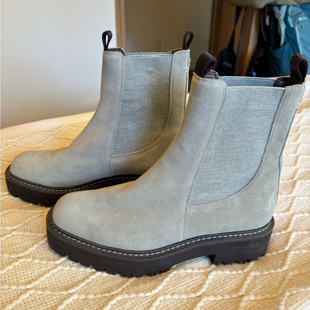 Sam Edelman Gray Ankle Boots